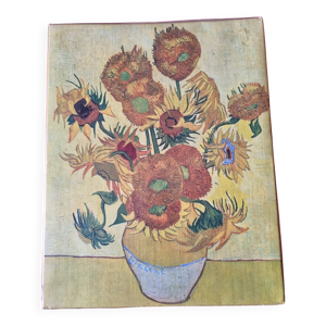 Tableau reproduction les tournesols