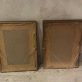 Pair of equestrian engravings