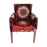 Fauteuil ethnic bergere