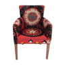 Fauteuil ethnic bergere