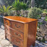 Louis XIV Commode in Marquetry Period 19th Century