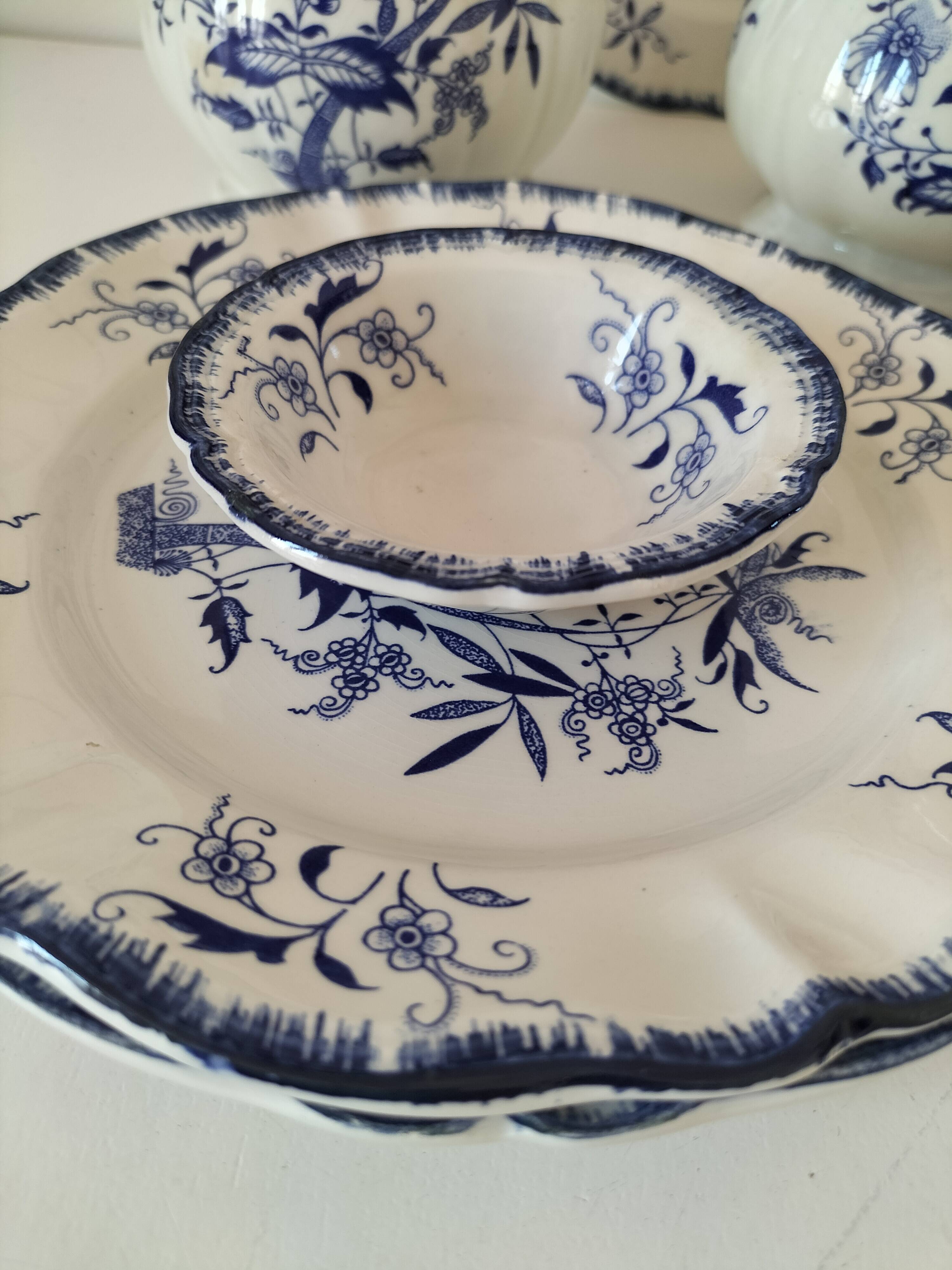 Service brunch Sarreguemines old blue Lancaster