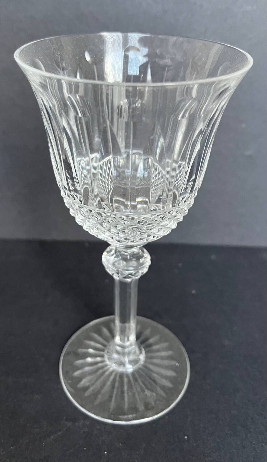 Saint Louis cut crystal glass Tommy model