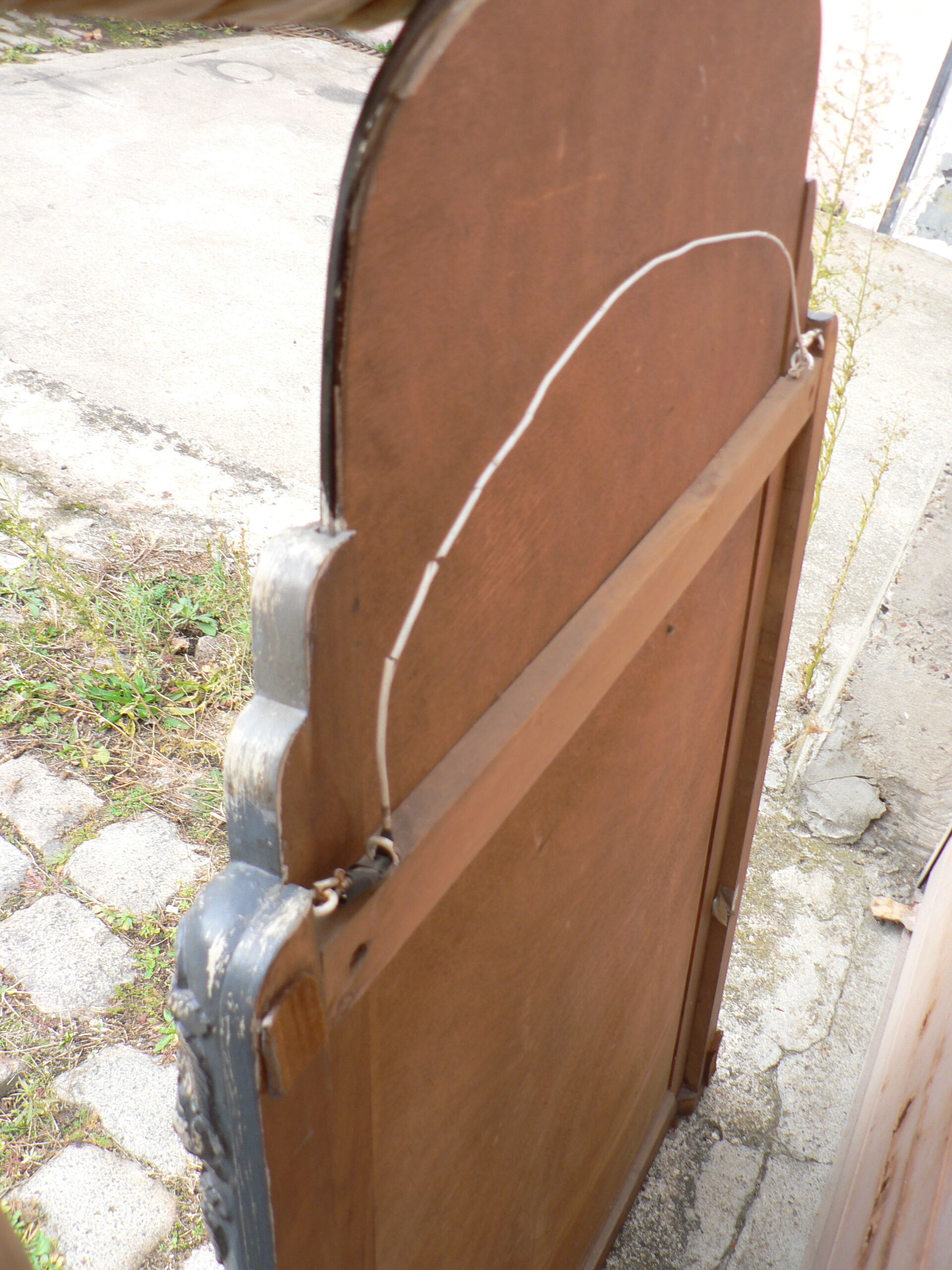 Mirror beveled chimney skated 1925 - 86 x 129 cm