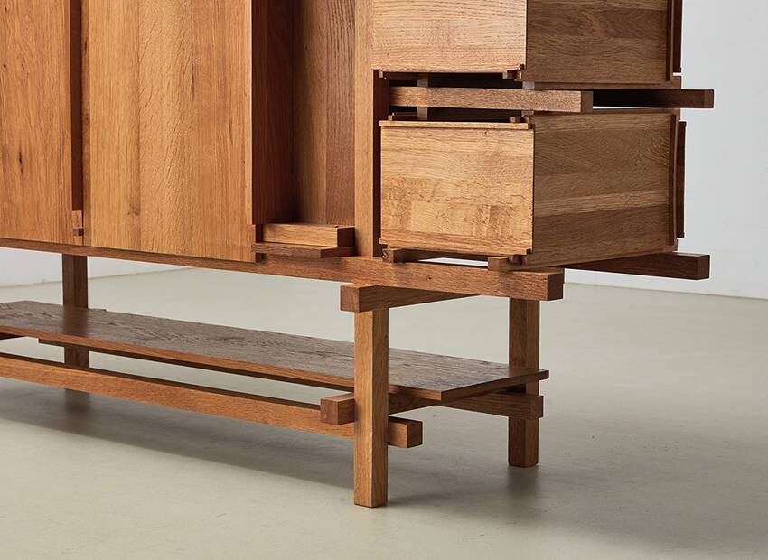 Elling Sideboard after Gerrit Rietveld Netherlands 1919/1990s