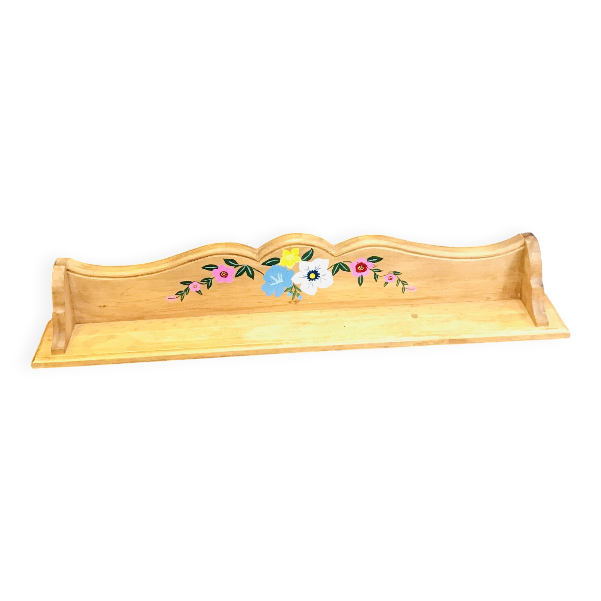 Petite étagère motif floral