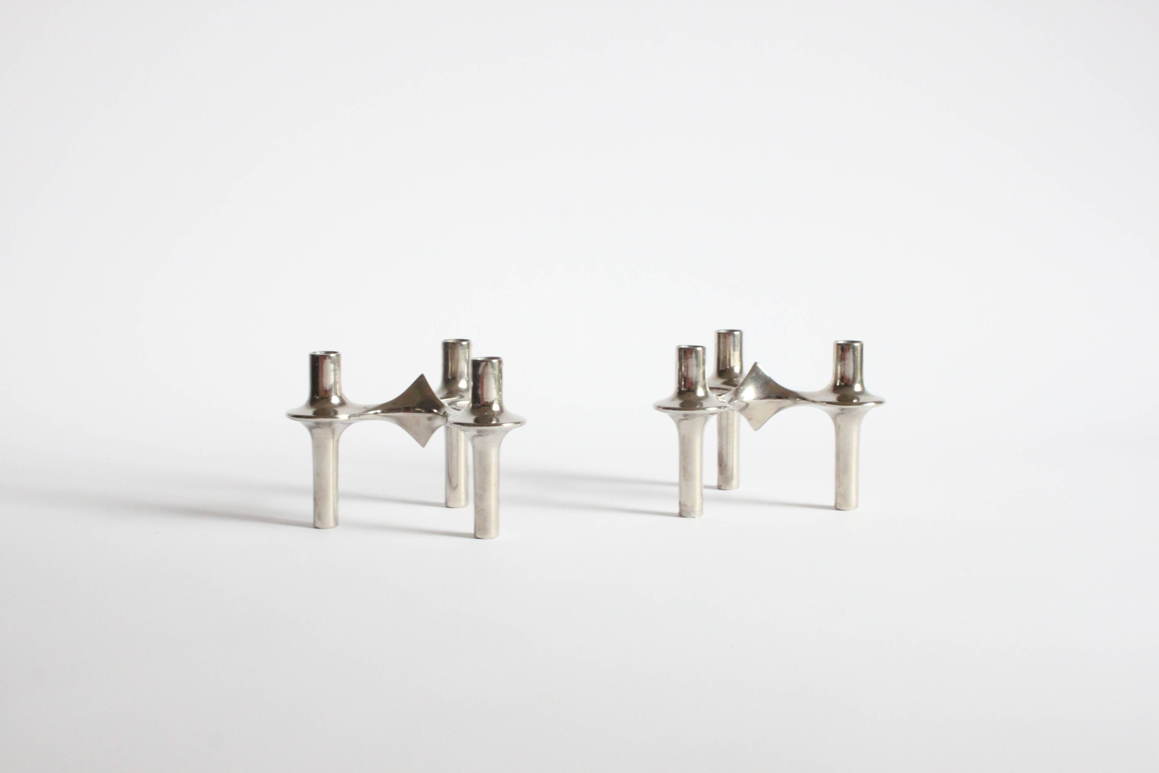 Nagel X111 stackable candle holders