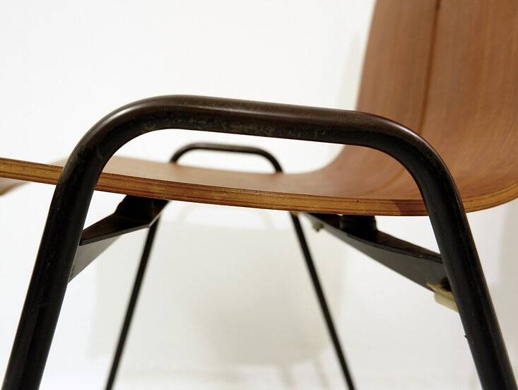 Swiss "GA" Chair by Hans Bellmann for Horgen-Glarus, 1960s - sold by the piece / 3 available