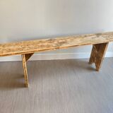 Banc de ferme en bois