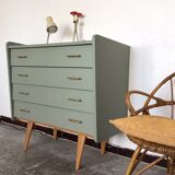 Vintage dresser compass feet