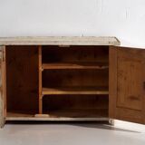 Ancienne petite armoire blanche (c.1900) #63