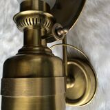 Brass wall lamps