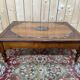 Coffee table – French classic style – Cherry, oak, marble