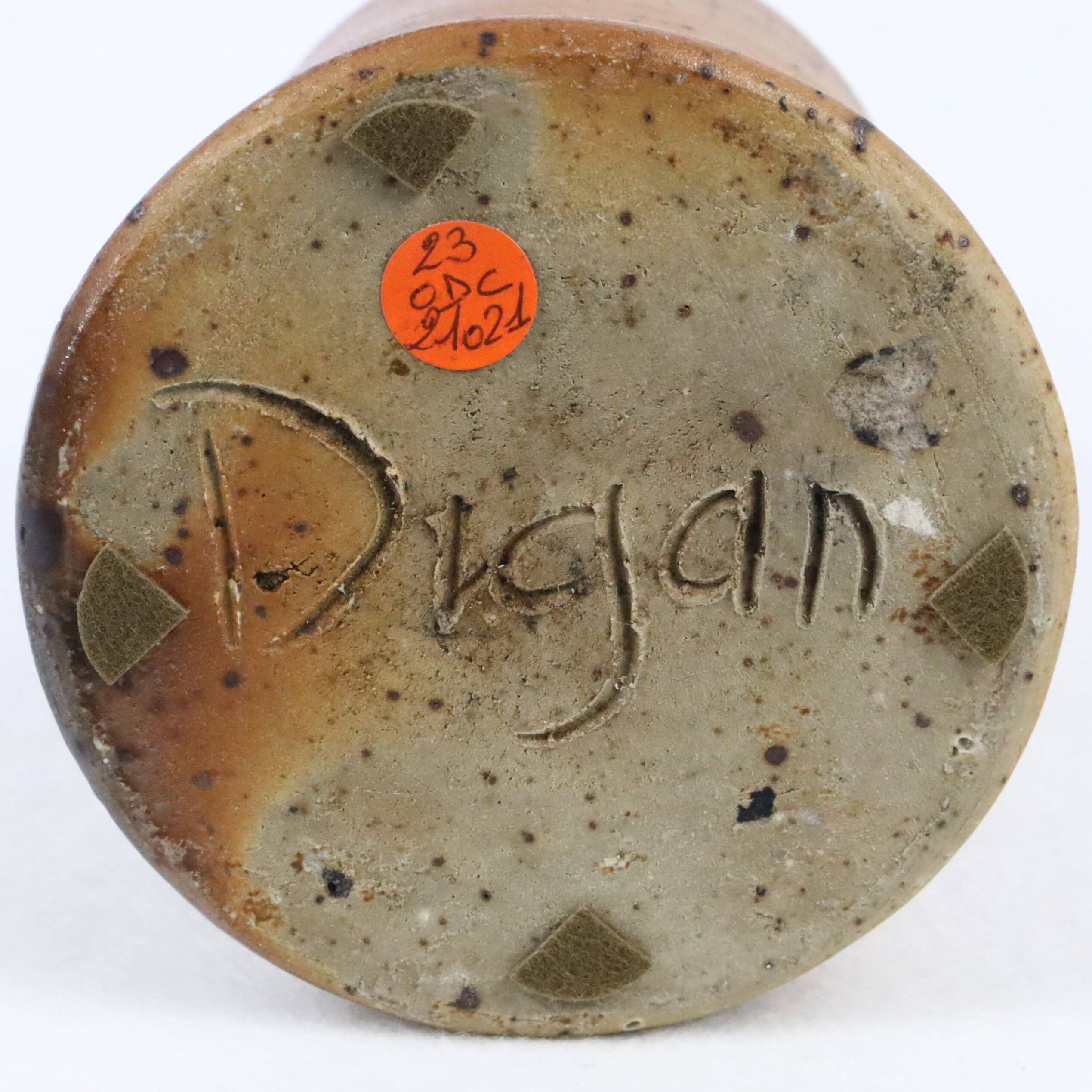 Pierre Digan stoneware bottle 1950