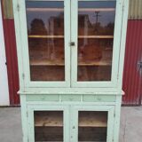 Old glazed sideboard