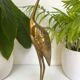 Oiseau en laiton vintage