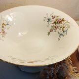 Porcelain fruit bowl with lions from Faïence Paris