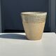 Set of 2 cups in Indonesian ceramic (brown & speckled glazed matte)