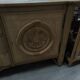 Large buffet in the Arts Décoratifs style, made of natural solid oak.