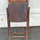 Folding chair – Vintage – Furniture – Patinated wood