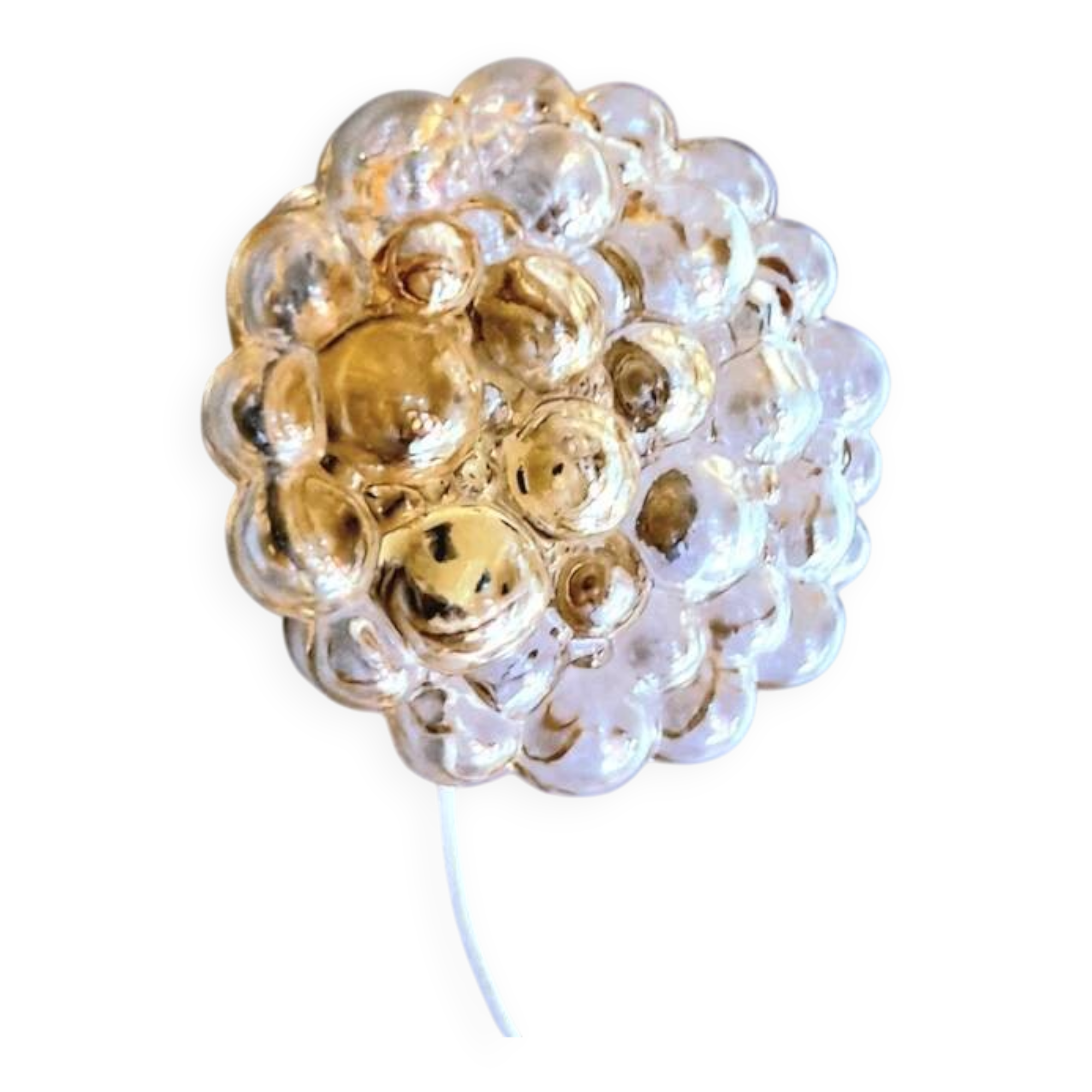 Bubble wall light Helena Tynell, Limburg 1970