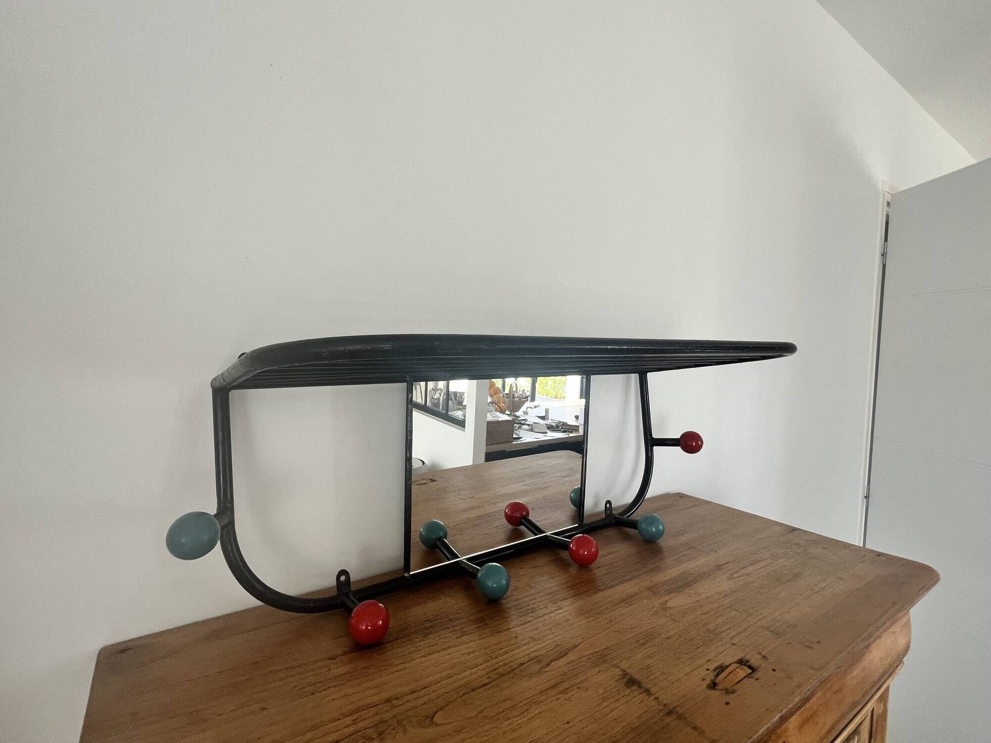Vintage style wall coat rack Féraud