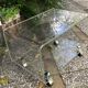 Table basse en plexiglas