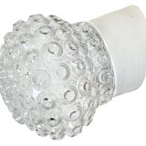 Vintage White Porcelain Wall Light, 1970s