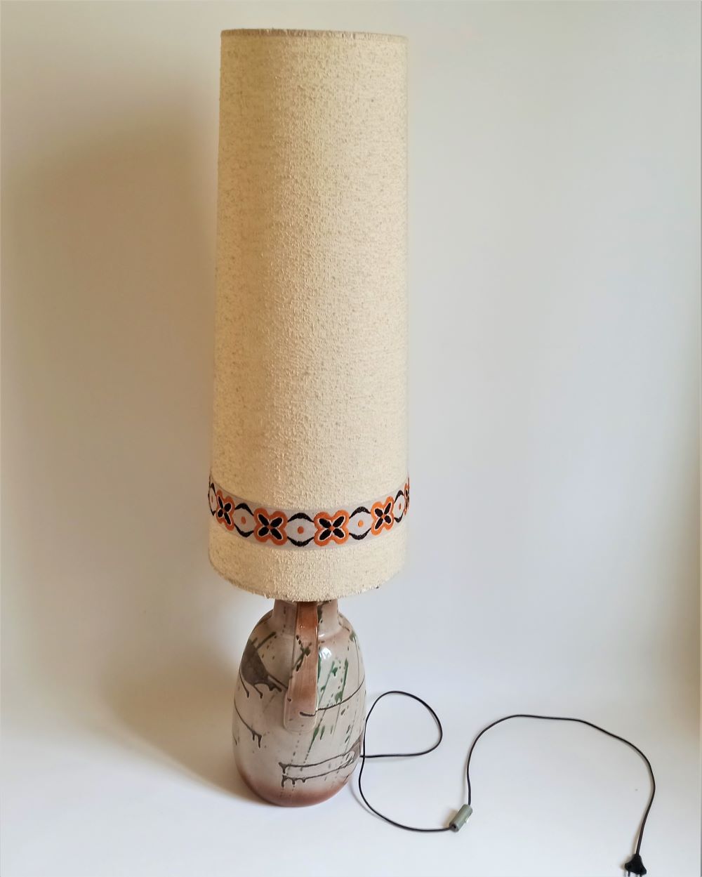 Ceramic lamp West Germany 70s