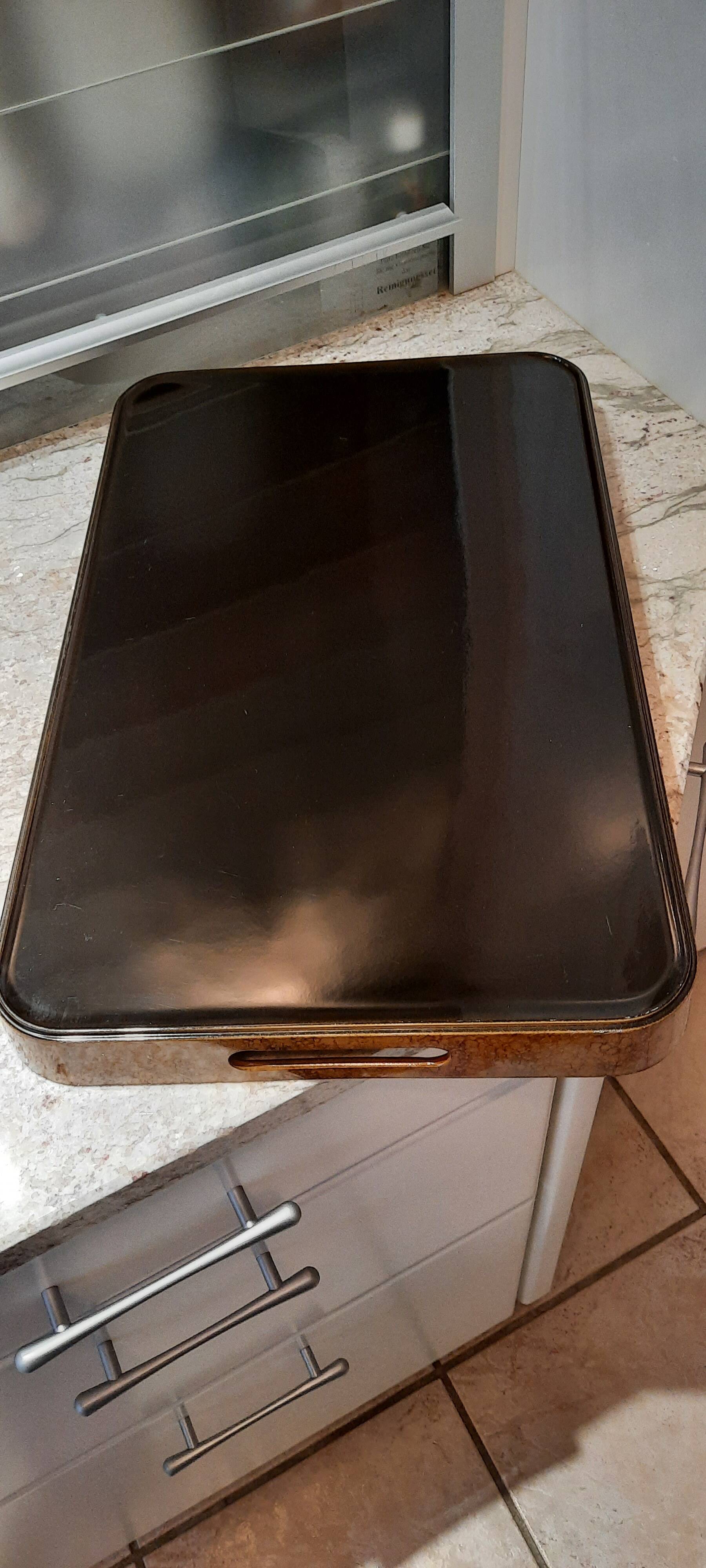 Lancel serving tray 70s