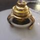 Old lampshade suspension opaline white smooth tbe art deco 1940 Ø 26 cm TBE