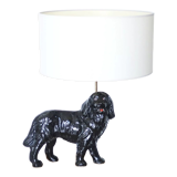 Ceramic "dog" lamp 50s