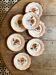 Set of 7 vintage flat plates from Digoin Sarreguemines.