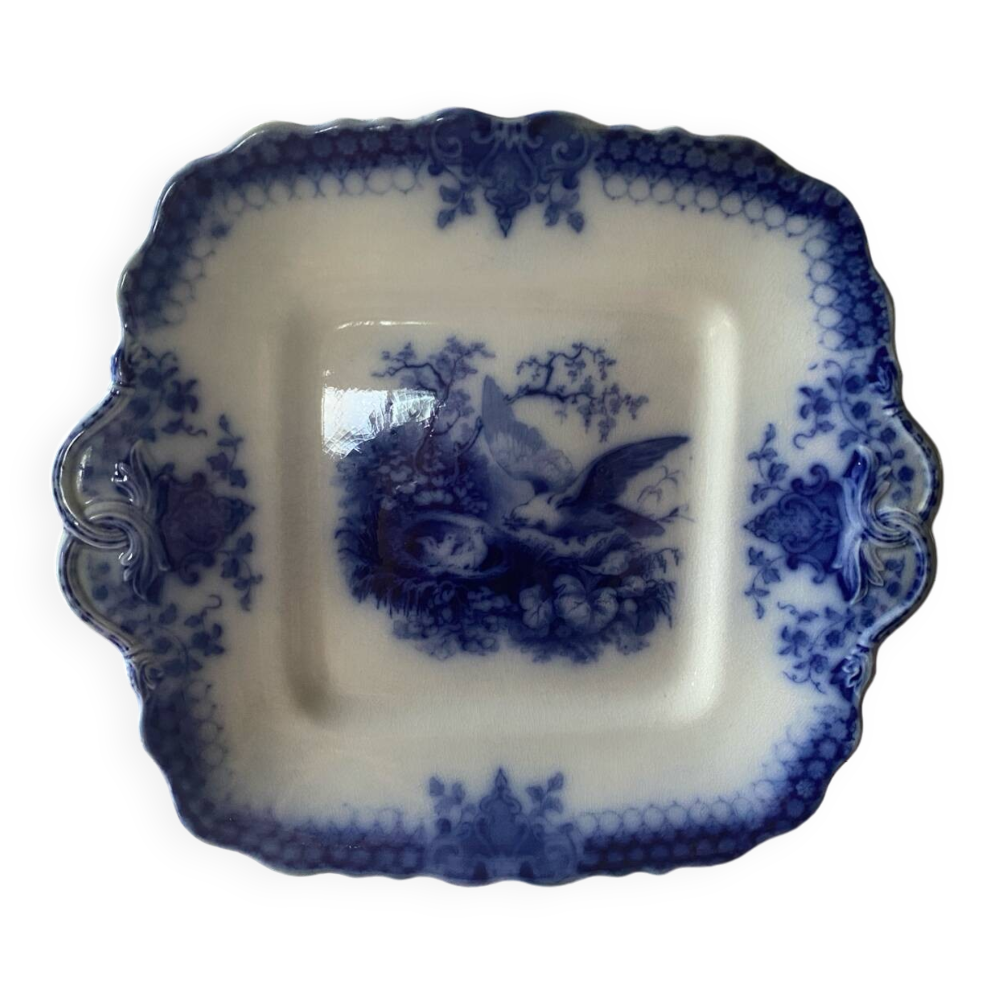 Villeroy and Boch XIX square dish, India model