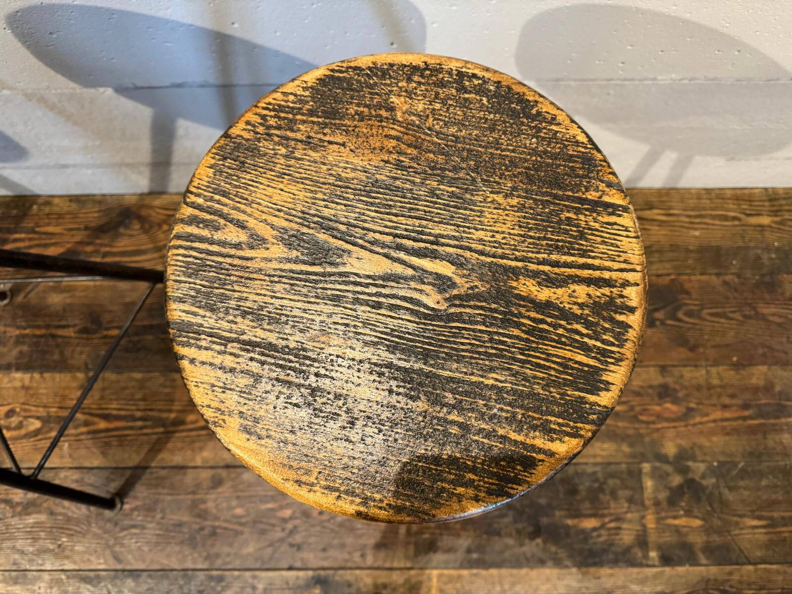 Industrial style bar stools