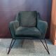 Armchair with armrests
