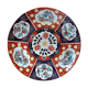 Circular dish in North African porcelain with sinicizing decoration
