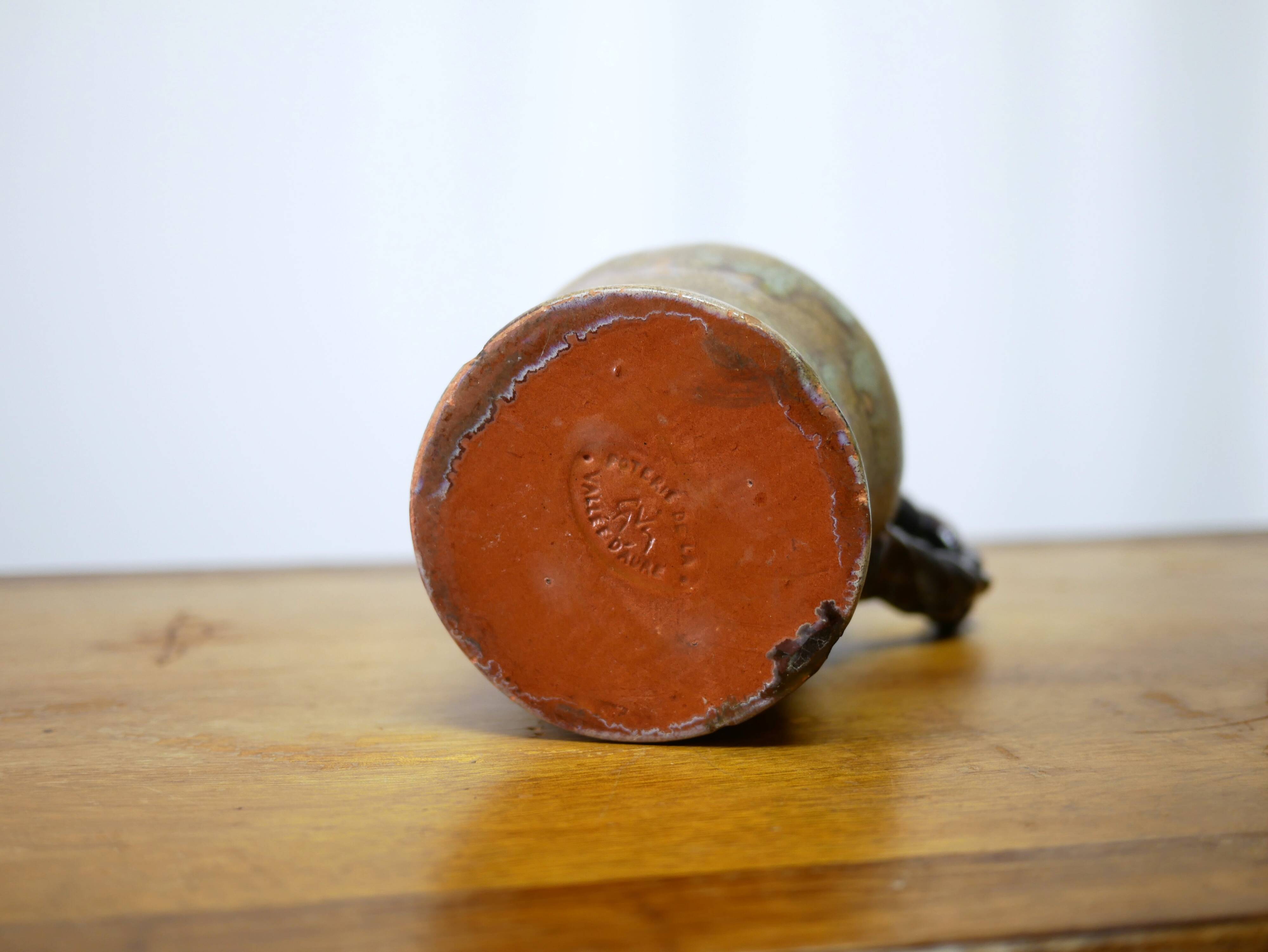 Pichet vintage en grès, Poterie de la Vallée d'Aure