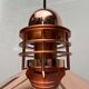 Vintage Copper Pendant Lamp Nyhavn by Alfred Homann and Ole V. Kjær for Louis Poulsen, 1980s