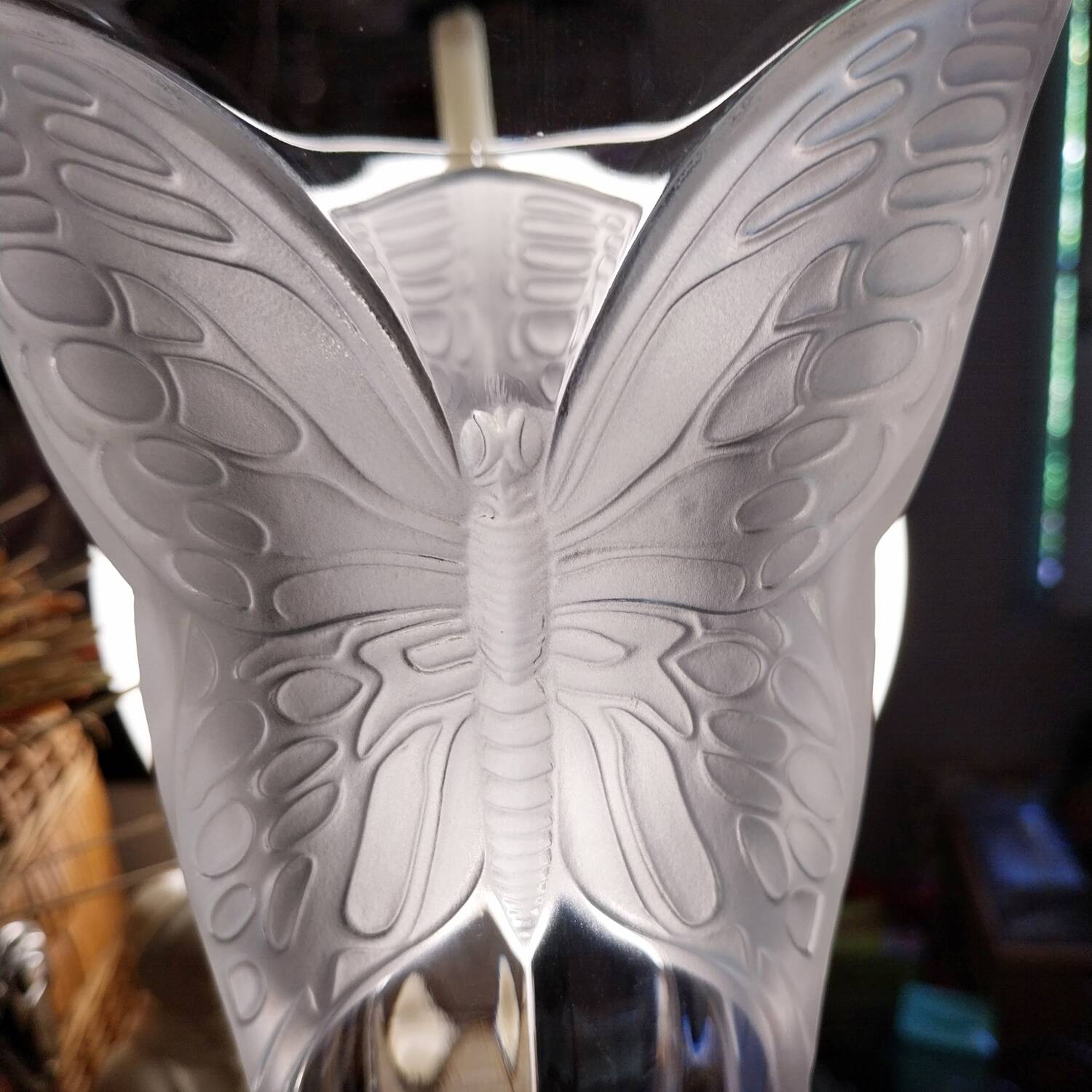 Vintage Arques crystal vase