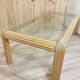Glass coffee table from the 80, Ligne Roset