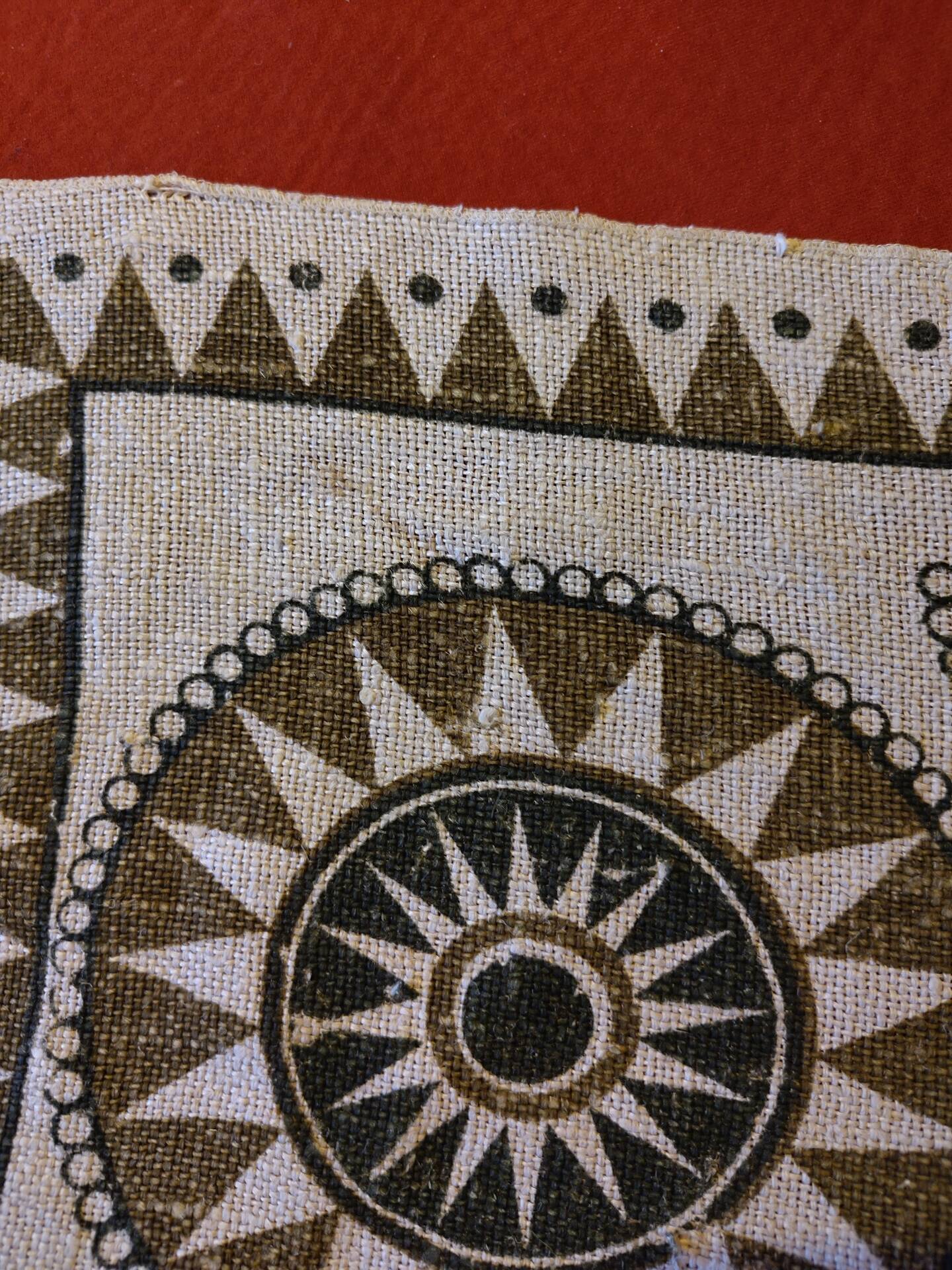 Chemin de table, années 60-70