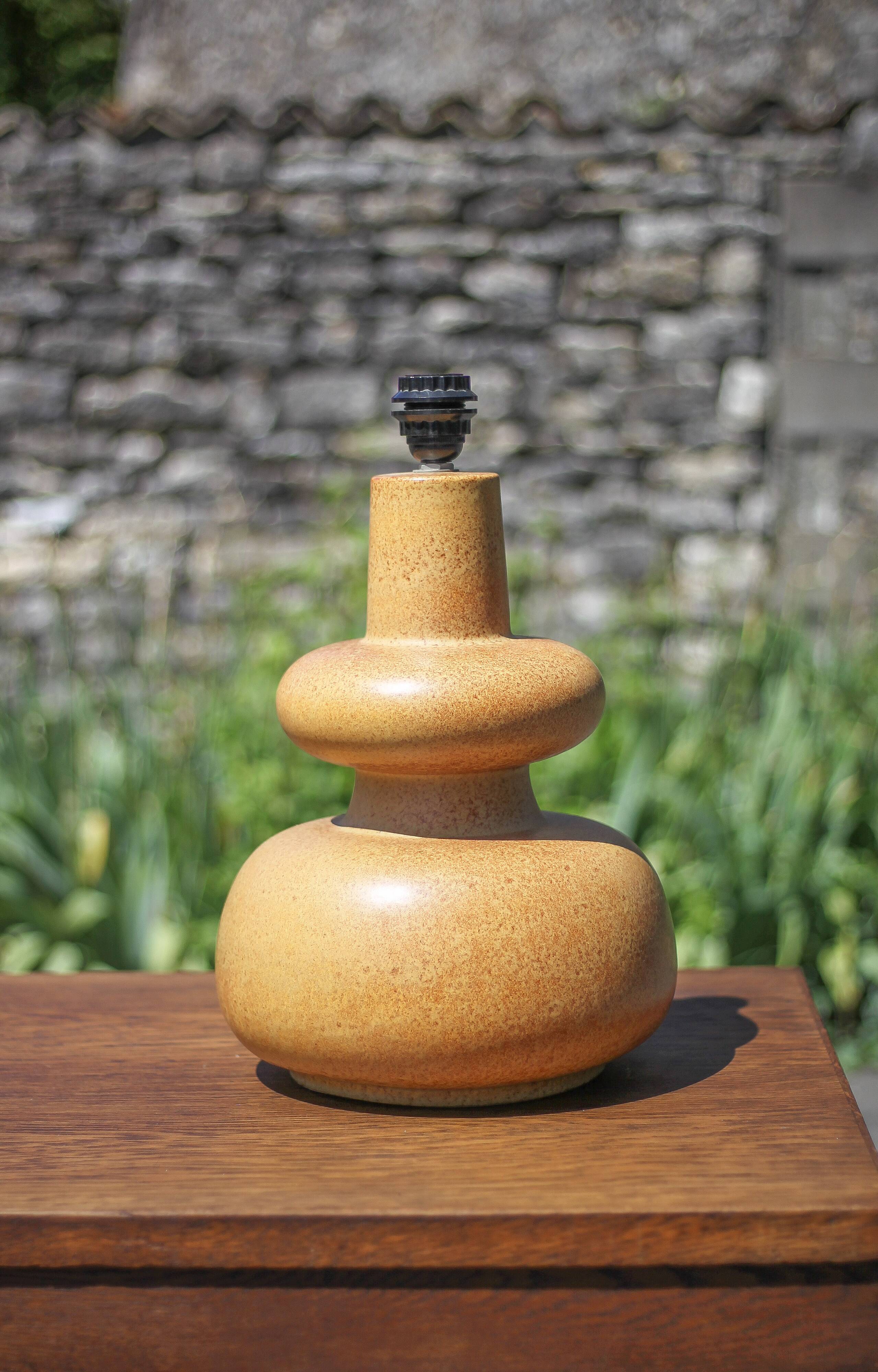 Large ceramic lamp, Vintage floor lamp, ceramic floor lamp