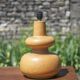 Large ceramic lamp, Vintage floor lamp, ceramic floor lamp