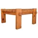 Modern Scandinavian coffee table in pine by Yngve Ekström
