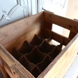 Wooden bottle locker box