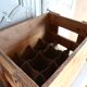 Wooden bottle locker box
