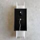 XXL vintage acrylic rectangular wall lamp
