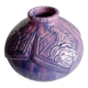 Large Art Deco period slip ball vase, Manufacture Lille Fives