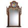 Eclectic antique mahogany mirror, Italy, 19th century